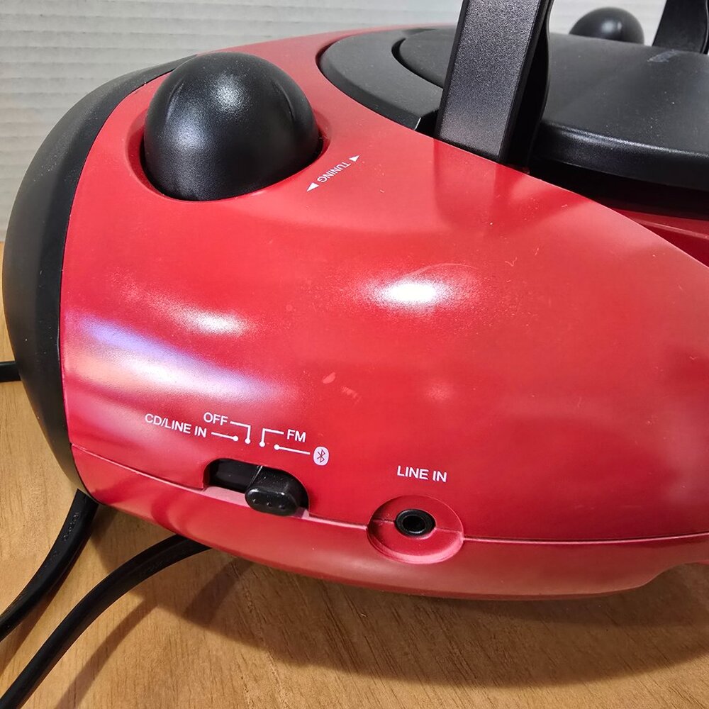 Blackweb Bluetooth CD Player Digital‎ FM Radio Headphone Jack BWA17AA003 Tested - Picture 5 of 6